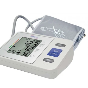 

Jumper JPD-900A LCD Digital Blood Pressure Monitor Irregular Heart Beat Detector Upper Arm Cuffs Automatic Diastolic Systolic