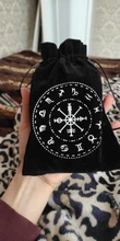 Bolsa de almacenamiento de Tarot de terciopelo, 12 Constelaciones, juego de mesa de cartas, Mini bolsa con cordones, juego de mesa