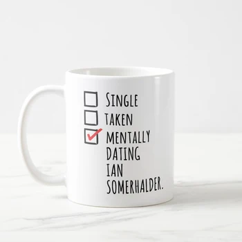 

Ian Somerhalder Mug, Ian Somerhalder Gift, Damon Salvatore, Vampire Diaries Mug, Mentally Dating, Vampire Mug 11oz, Coffee Mug