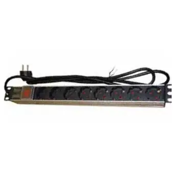 

Schuko 19" 8 Way Multi-socket Adapter Monolyth 3050001
