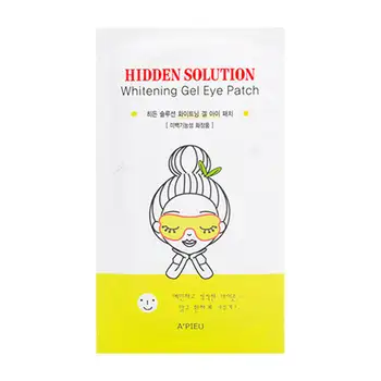 

Eye patches a'pieu hidden solution whitening gel eye patch