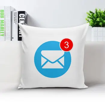 

Personalized Message White Pillow Case