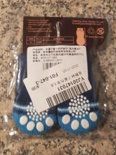 4 unids/set lindo cachorro perro calcetines de perros pequeños de algodón Anti-deslizamiento zapatos de gato para Otoño Invierno interior desgaste antideslizante en la pata Protector