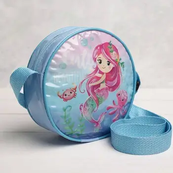 

Handbag &quot;Mermaid&quot;, round