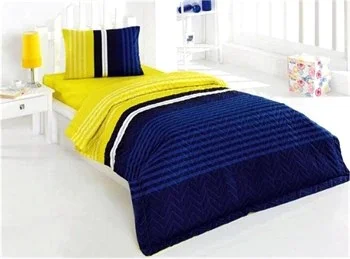 

Ranforce Single Duvet Cover Double Team Sport Yellow Lacıvert 289284031