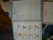 Libro de aprendizaje de números en inglés para niños, libro de arte para práctica de pintura, escritura de caligrafía, juguete de escritura en inglés, 4 libros