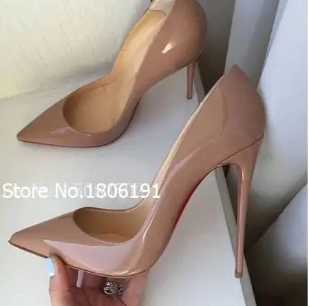 

2020 Women Pumps Shoes So Nice Kate Patent Leather Pigalle Wedding party Woman Brand Design High Heels 12cm/10cm/8cm 44 43 42 41