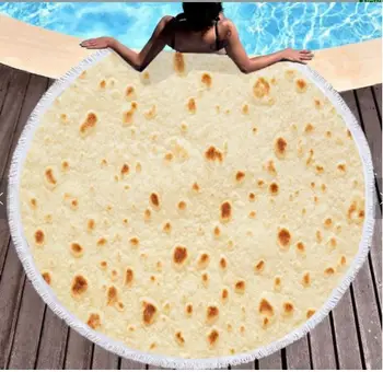 

Pita shape towel