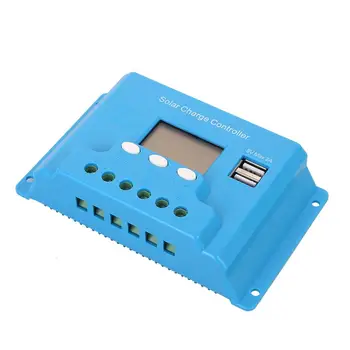 

DC 12-24v Output Solar Charge Controller 10A LCD Solar Panel Battery Controller Portable Solar System Control Module