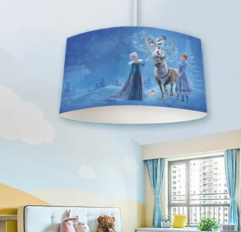 

Chandelier, Elsa And Anna 4 Patterned Kids Room Chandelier, Pendant Lamp Shade, Baby Chandelier