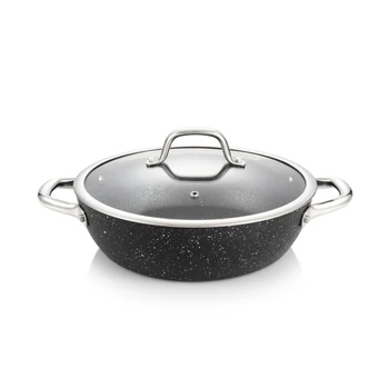 

Tescoma frying pan deep President stone with lid, D 26 cm