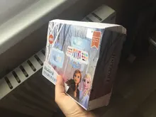 Conjunto de cosméticos de Disney para niñas, Set de belleza de juguete de frozen, elsa, anna, Blancanieves, Princesa, juguetes de moda, casa de juego, regalo para niños