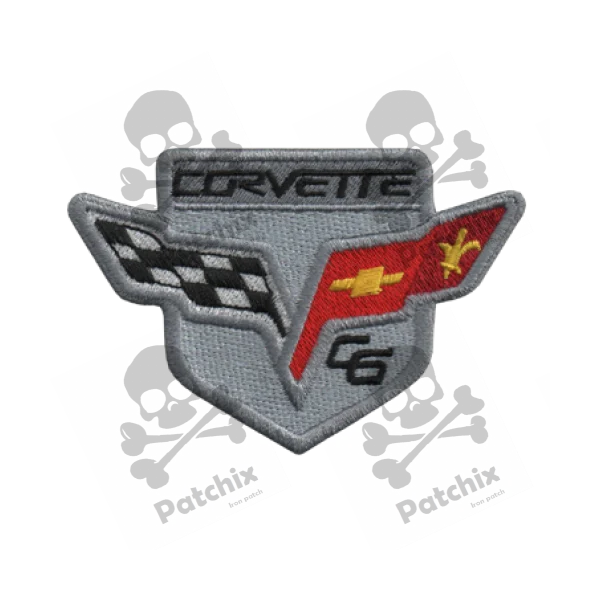 Нашивка CORVETTE PARCHE железная нашивка gestickter brode remendo ричная toppa |