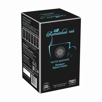 

Tea Altai tea "clean breath", herbal, 20 bags