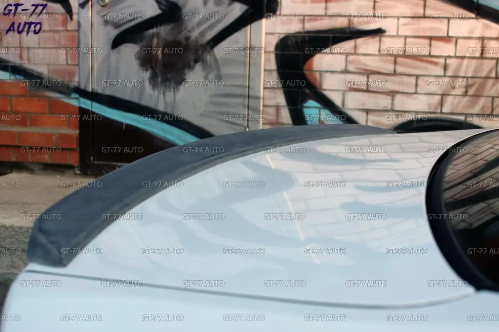 Спойлер на крышку багажника для Kia Rio III 2011- саблей внешний материал ABS пластик Стайлинг тюнинг коврик