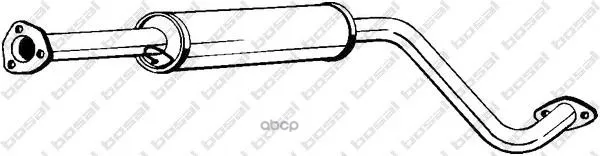 Глушитель Центральный Bosal арт. 282-999