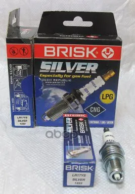 Свеча Зажигания Silver(Интервал Замены- Max. 30 000 Km) BRISK арт. LR17YS