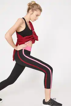 

Koton Women Black Leggings 9 YAK42147NK