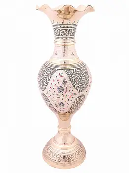 

Vase kashmirskaya (Jali enamel White)