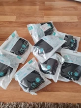 Negro KN95 5 capas máscara de seguridad polvo máscara boca máscara de respirador a prueba de polvo kn95 Mascarillas máscara reutilizable CE FFP2 máscaras