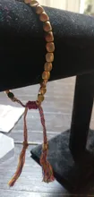 AMIU Handmade Cotton Thread Tibetan Copper Beads Lucky Rope Bracelet & Bangles For Women