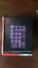 Mechanical-Keyboard Keypad Numeric Outemu-Switch Motospeed K23 OSU Blue 21-Keys Led-Backlight