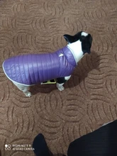 Dog-Down-Jacket French-Bulldog-Vest Pet-Chihuahua-Coat Dogs Reflective Reversible Winter