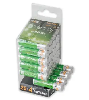 

Multipack 24 High Power Mini stylus AAA alkaline batteries LR03 1,5V