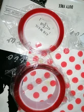 Cinta adhesiva de silicona transparente de doble cara para coche, adhesivo de alta resistencia de 300cm, sin huellas, productos de estar