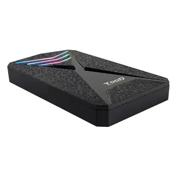 

Housing for Hard Disk TooQ TQE-2550RGB 2,5" USB 3.0 RGB Black