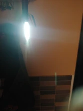 LED Flashlight Torch-Lamp Magnet Work-Inspection COB with The-Bottom And Clip Red/blue