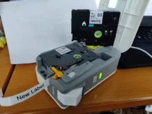 Label-Tape Laminated Tz 231 Tze231-Printer 12mm Black Ptouch Compatible White on Absonic