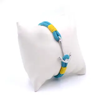 

Handmade Multi Color Mens Steel Bangle Skybanc0104