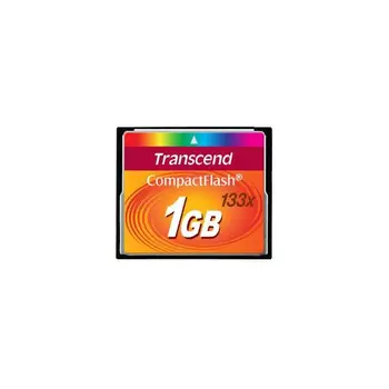 

Transcend 1 GB 133x CF CompactFlash memory flash MLC