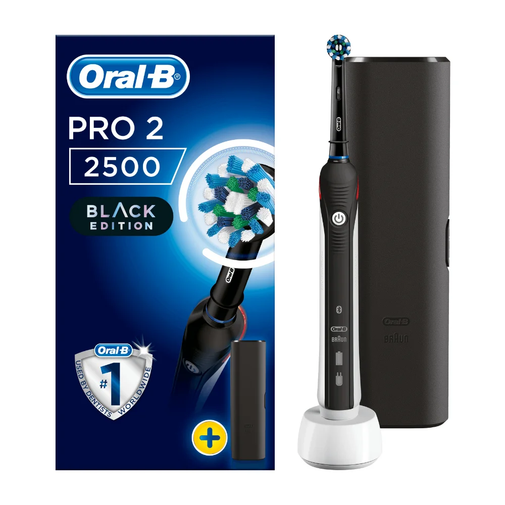 Электрическая зубная щетка Oral B Pro 2 2500 режима чистки умный таймер датчик давления