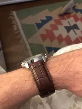 Carouse-correa de Reloj de piel auténtica para Tissot Seiko, 18mm, 19mm, 20mm, 21mm, 22mm y 24mm