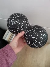 Pelota de miofascia EPP Lacrosse, Bola de masaje de cacahuete de alta densidad, ligera, Fitness, masaje de Fascia corporal, Yoga, ejercicio para aliviar el dolor