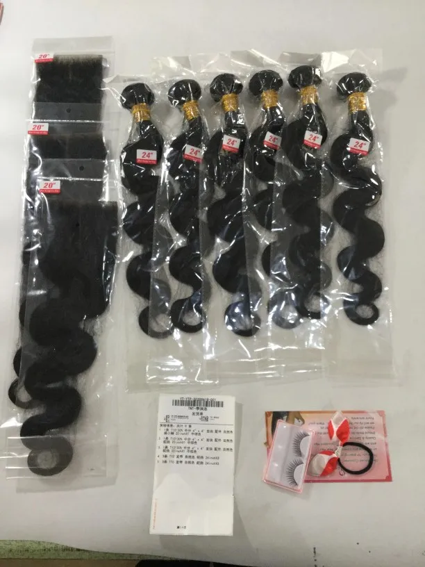 Peruvian 3 Bundles Body Wave With Frontal photo review