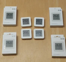 Xiaomi Mijia 2-termómetro Digital inteligente con pantalla LCD, Sensor de humedad y temperatura, Bluetooth, App Mijia