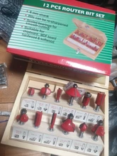 Router-Bit-Set Trimming Milling-Cutter Cutting LAVIE Straight Tungsten Carbide 8mm MC02006