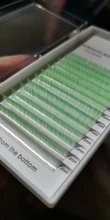 HBZGTALD-extensiones de pestañas postizas individuales, rizos C/D, 0,07/0,1 MM, 8-13MM, colores combinados