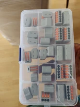 Connector-Wire Nut-Terminal-Blocks Lever Spring Electric-Cable Home-Tools Solder Reusable