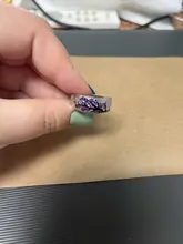 Milangirl-anillo Retro de flores de ciruelo para mujer, joyas bohemias con diamantes de imitación de cristal rojo/azul/verde