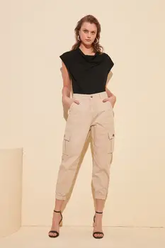 

Trendyol Shipping Mobile Detailed High Waist Jogger Jeans TWOSS20JE0358