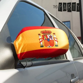 

Spanish Flag Rear View Mirror Cover (Pack of 2)