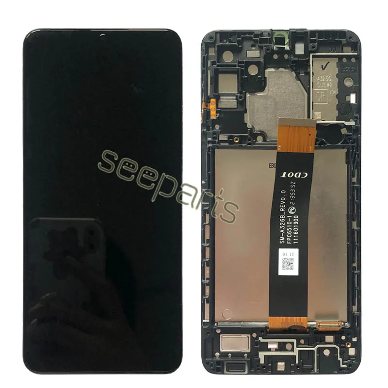 NuFix Screen Replacement for Samsung A32 5G SM-A326W SM-A326U Glass LCD  Display Touch Digitizer Assembly with Frame 