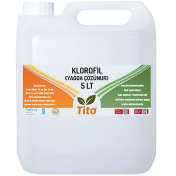 

Chlorophyll Food Renklendiricisi Liquid Oil Soluble 8. Available in the 5 lt