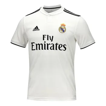 

Men's Short-sleeved Football Shirt Adidas Real Madrid White 18/19 (1ª)
