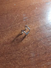 Pendiente de acero inoxidable para mujer, pendiente de Clip para oreja, sin piercing, para cartílago, Punk Rock, 1 unidad