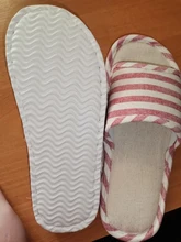 Flip-Flops Slipper Flat-Shoes Linen Zapatillas-De-Hombre Female Women Indoor Spring Comfortable